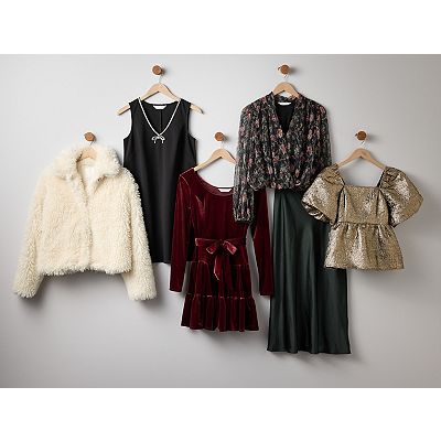 Women's LC Lauren Conrad Faux Fur Short Jacket