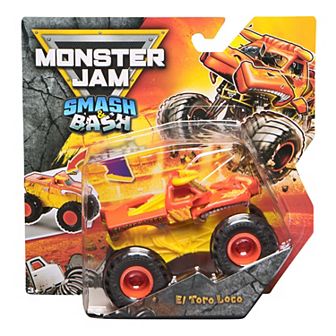 Monster Jam Smash & Bash El Toro Loco Die-Cast Monster Truck