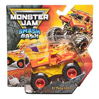 Monster Jam Smash & Bash El Toro Loco Die-Cast Monster Truck