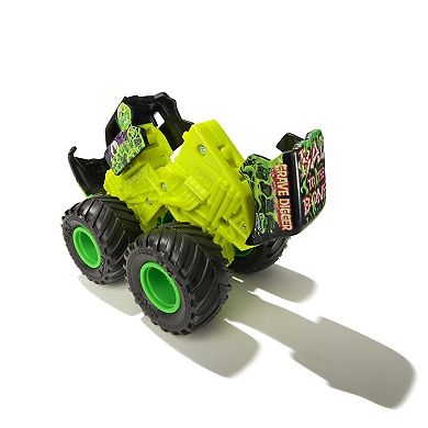 Monster Jam Smash & Bash Grave Digger Die-Cast Monster Truck