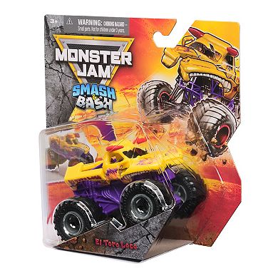 Monster Jam Smash & Bash El Toro Loco Die-Cast Monster Truck