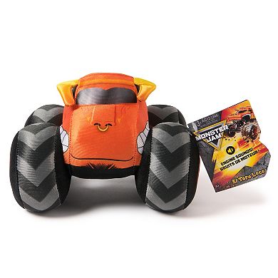 Monster Jam Digatron 7-in. Plush Monster Truck Toy with Sound