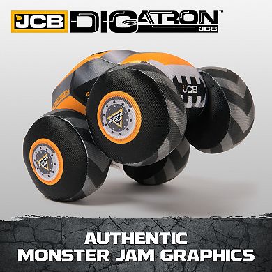 Monster Jam Digatron 7-in. Plush Monster Truck Toy with Sound