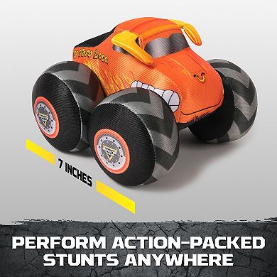 Monster Jam El Toro Loco Plush Toy with Sound, Shark Monster Truck