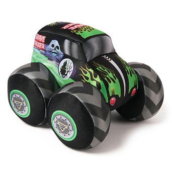 Monster Jam Grave Digger 7 in Plush Monster Truck Toy with Sound