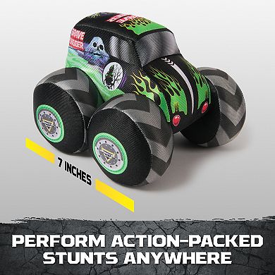 Monster Jam Grave Digger 7-in. Plush Monster Truck Toy with Sound