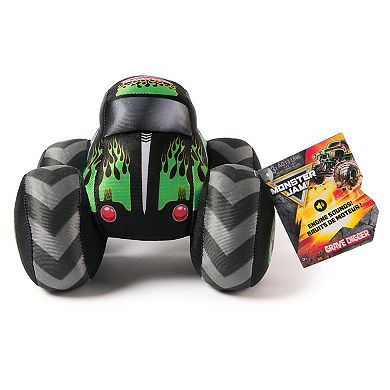 Monster Jam Grave Digger 7-in. Plush Monster Truck Toy with Sound