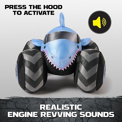 Monster Jam Megalodon 7-in. Plush Monster Truck Toy with Sound