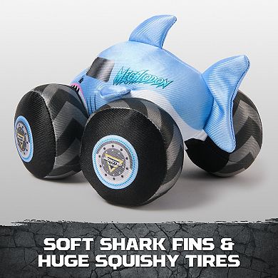Monster Jam Megalodon 7-in. Plush Monster Truck Toy with Sound