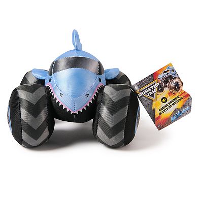 Monster Jam Megalodon 7-in. Plush Monster Truck Toy with Sound