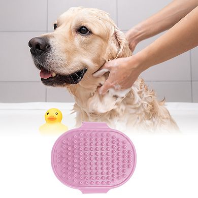 Durable Gloves Style Pet Grooming Bath for Dog for Cat 5.31"x3.82"