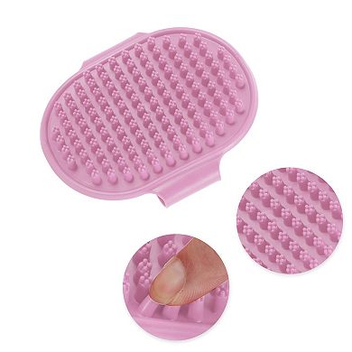 Durable Gloves Style Pet Grooming Bath for Dog for Cat 5.31"x3.82"