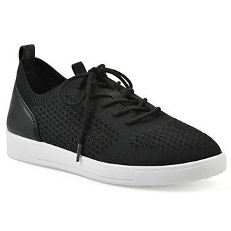 White Mountain Upscale Women's Lace-Up Sneakers