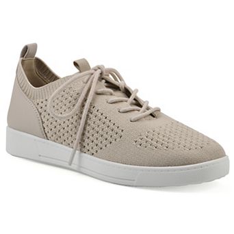 White Mountain Upscale Women's Lace-Up Sneakers