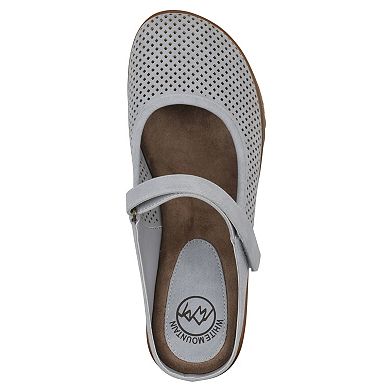 White Mountain Vinto2 Women's Mary Jane Clogs