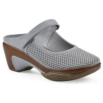 White Mountain Vinto2 Women's Mary Jane Clogs