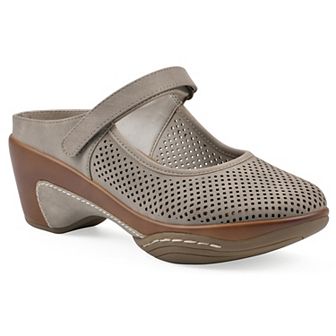 White Mountain Vinto2 Women's Mary Jane Clogs