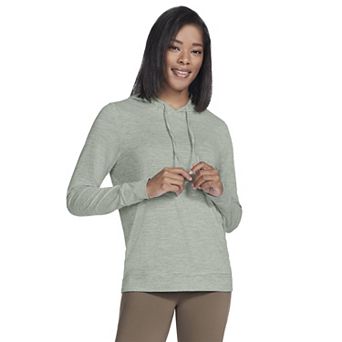 Skechers® GO DRI Swift Stripe Long Sleeve Hoodie