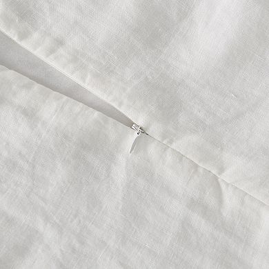 Verlee Washed European Linen Duvet Cover Set with Shams