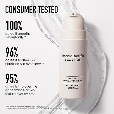 bareMinerals PRIME TIME Original Blurring Foundation Primer