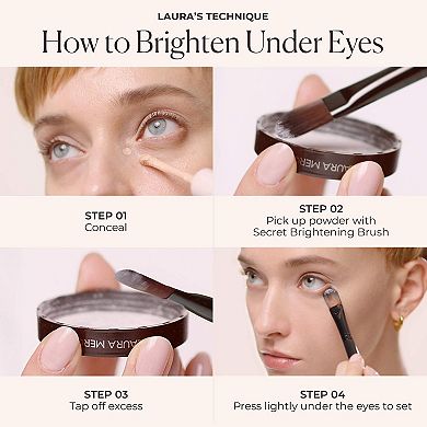 Secret Brightening Color Correcting Longwear Under Eye Setting Powder