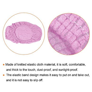 Air Conditioner Cover, Knitted Elastic Cloth Dustproof for Wall-Mounted Units Split Indoor AC Covers