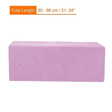 Air Conditioner Cover, Knitted Elastic Cloth Dustproof for Wall-Mounted Units Split Indoor AC Covers