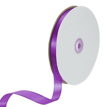 Satin Ribbon, 5/8 Inch x 100 Yards Single Face Satin Ribbon