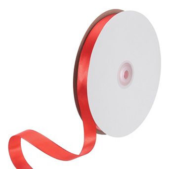 Satin Ribbon, 5/8 Inch x 100 Yards Single Face Satin Ribbon