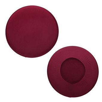 Round Bar Stool Covers, 2 Pack Round Seat Cover Dia.11-14", High Stretchy Circle Stool Cover