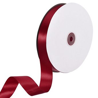 Satin Ribbon, 1 Inch x 100 Yards Single Face Satin Ribbon