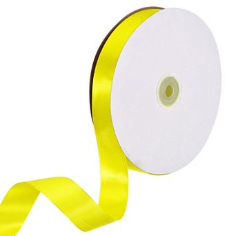 Satin Ribbon, 1 Inch x 100 Yards Single Face Satin Ribbon