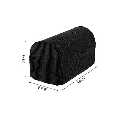 Stretch Armrest Covers Armchair Anti-Slip for Chairs Sofas Couch Arm Covers Recliner Sofa 4 Pcs
