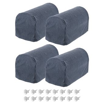 Stretch Armrest Covers Armchair Anti-Slip for Chairs Sofas Couch Arm Covers Recliner Sofa 4 pc