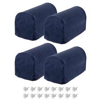 Stretch Armrest Covers Armchair Anti-Slip for Chairs Sofas Couch Arm Covers Recliner Sofa 4 pc