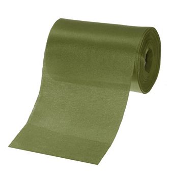 4 in x 24 Yards Satin Ribbon Solid Large Ribbon for Cutting Ceremony Kit Chair Sash Decoration