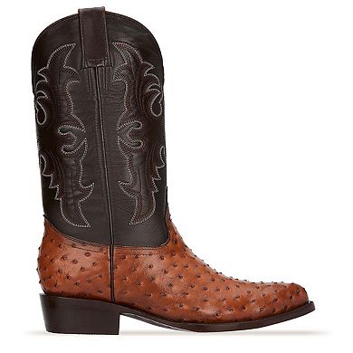 Forastero Men Genuine Leather Cowboy Boots