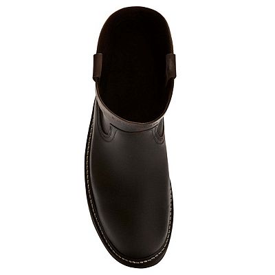 NEW FORASTERO men\'s work leather boots in black Forastero Mens Western Cowboy Leather Boots, Color: Black  main image 4