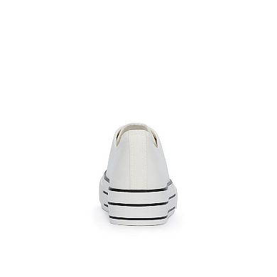 Andrea Canvas Sneakers, Platform 87055