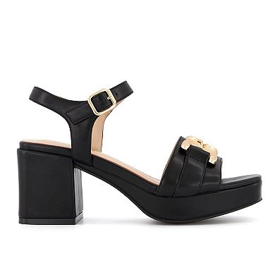 Andrea High Heel Ankle Strap Sandal 66620