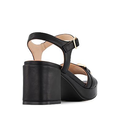 Andrea High Heel Ankle Strap Sandal 66620