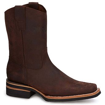 Forastero Western Men Suede Leather Boots