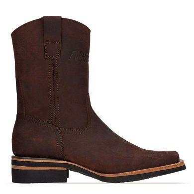 Forastero Western Men Suede Leather Boots
