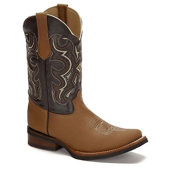 Forastero Men Leather Boots Western Cowboy