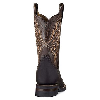 Handcrafted Men's Leather Boots By Forastero Western