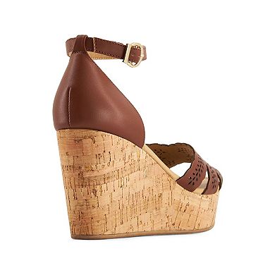Andrea Cork Wedge Espadrilles 74702