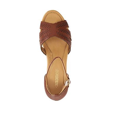 Andrea Cork Wedge Espadrilles 74702