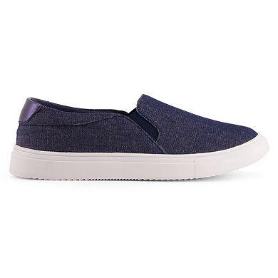 Andrea Casual Slip on Canvas Sneakers 84814