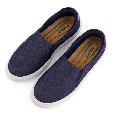 Andrea Casual Slip on Canvas Sneakers 84814