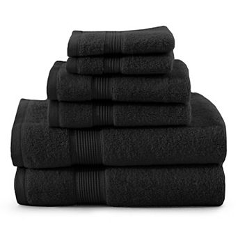 Lux Decor 100% Cotton Solid Bath Towel, Hand Towel or Washcloth Soft & Zero Twist Weave